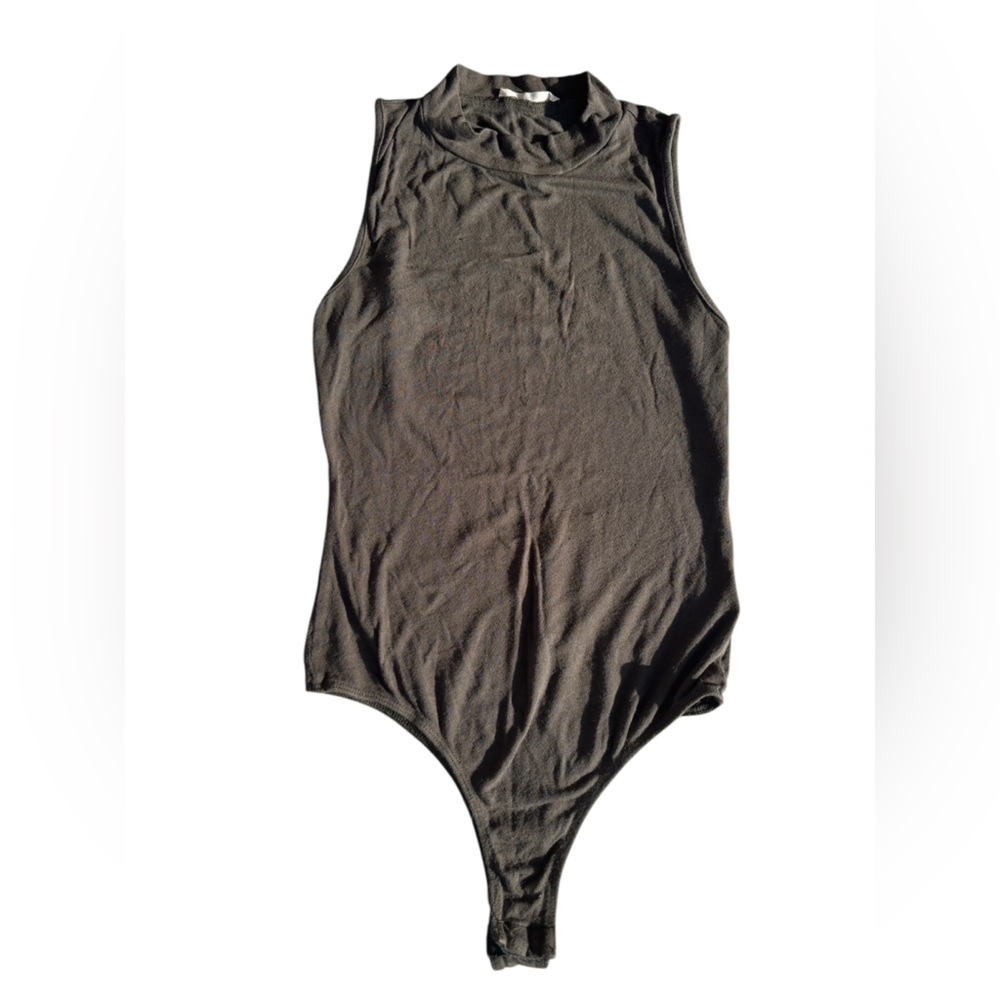 Dark green Sleeveless bodysuit